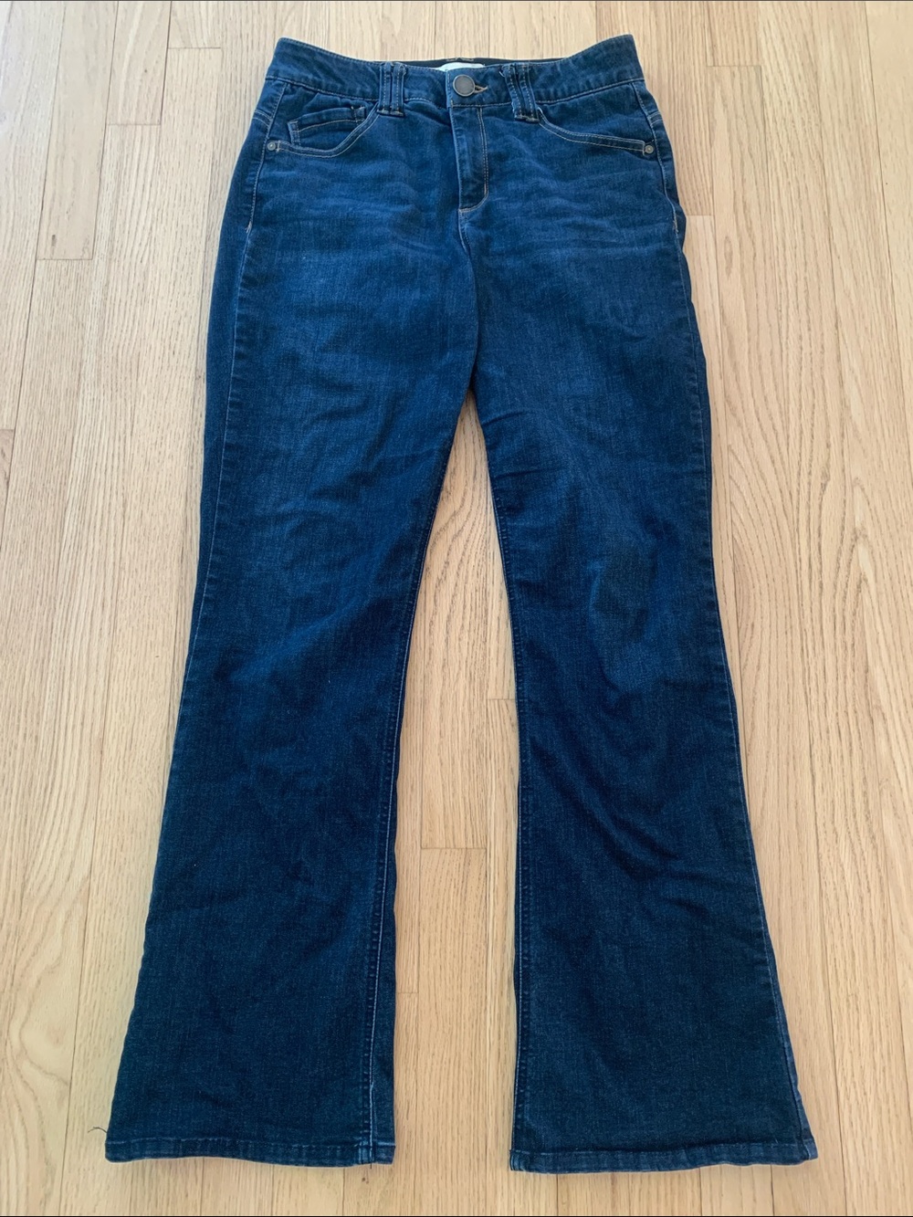 Democracy Ab Technology Boot Cut Jeans Dark Wash Blue Size 10 Style B1903KEBXX